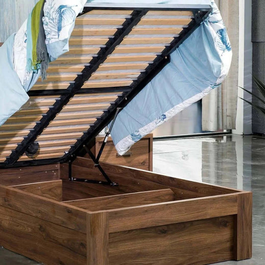 Alexander king single bed frame - gas lift detail