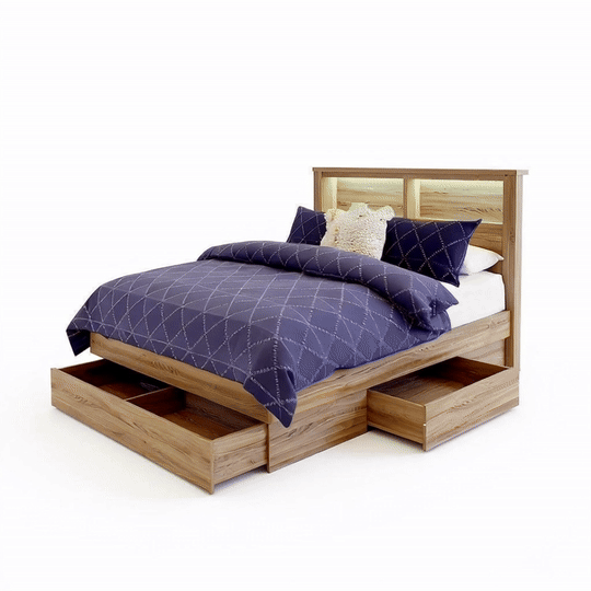 Bella bed rotating cinematic gif