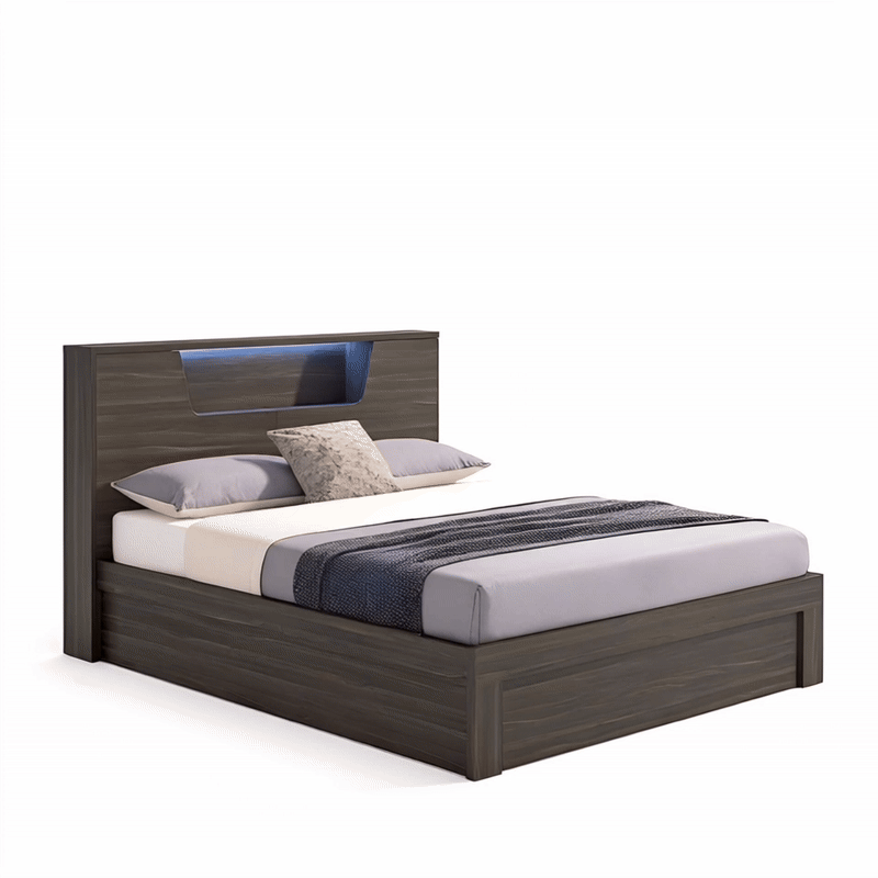 Cambridge Bed Frame (Walnut, Oak)