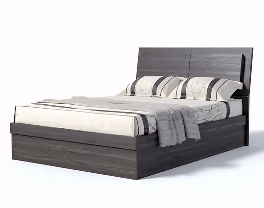 ETC London Bed Frame - Walnut, Oak