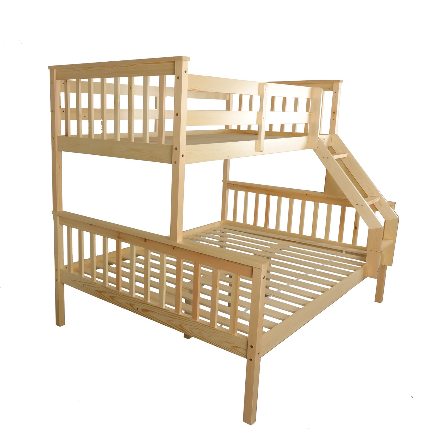 Glebe bunk bed in oak - single over double bunk
