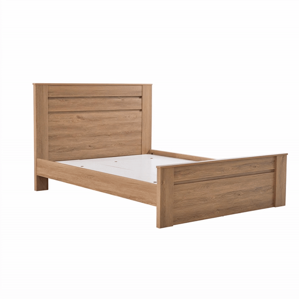 Jason Bed Frame - Walnut, Oak