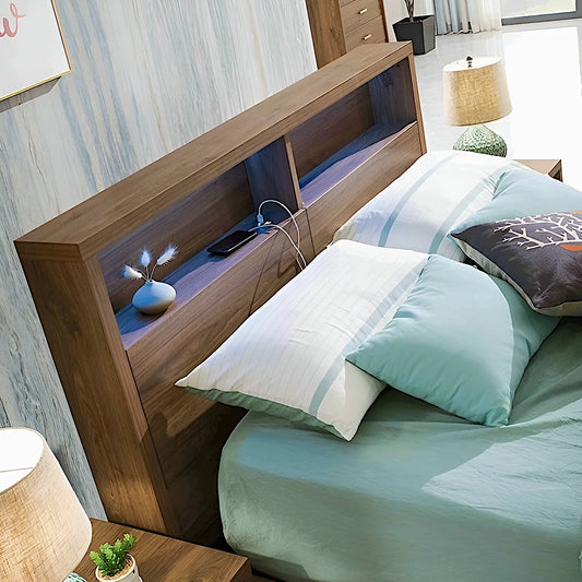 London bed head board details