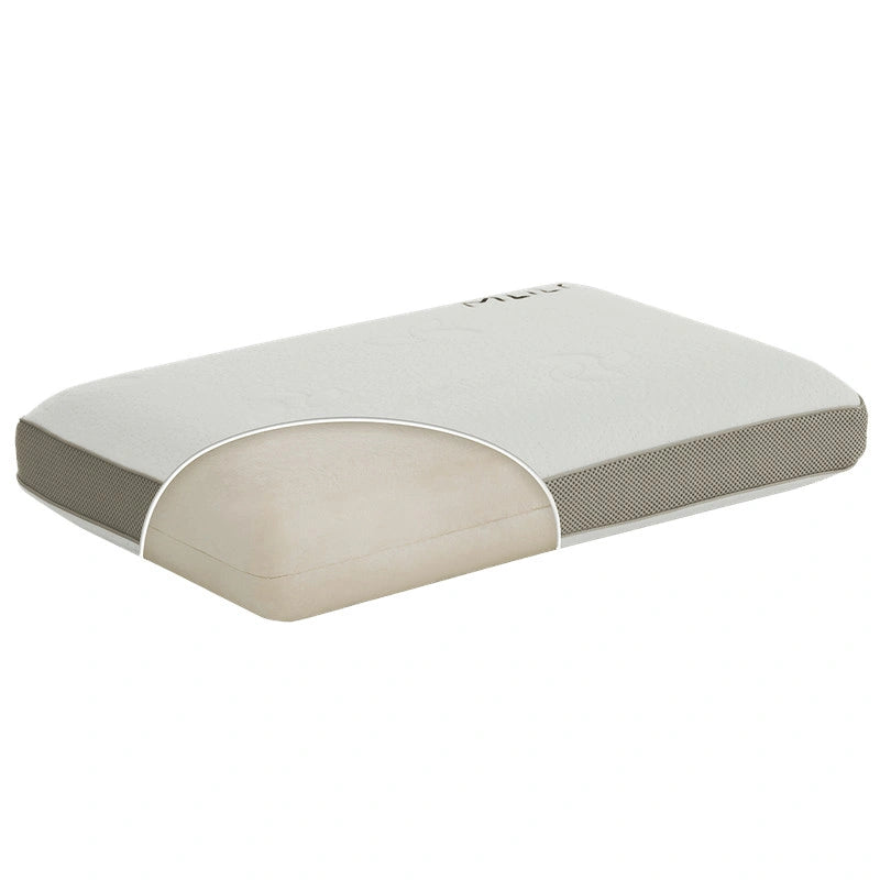 mlily sensi health copper infused traditional pillow side view