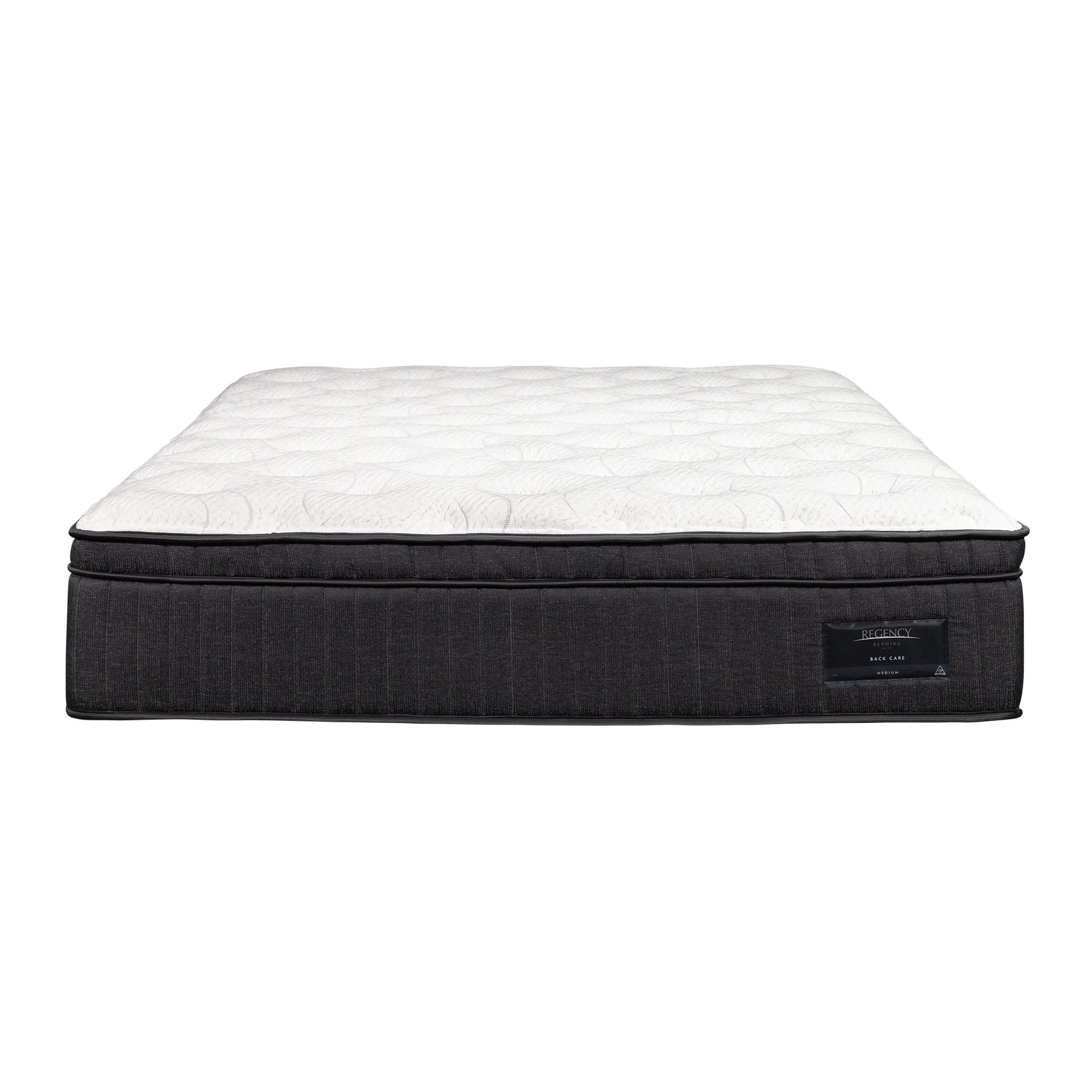 Regency back care mattress front view