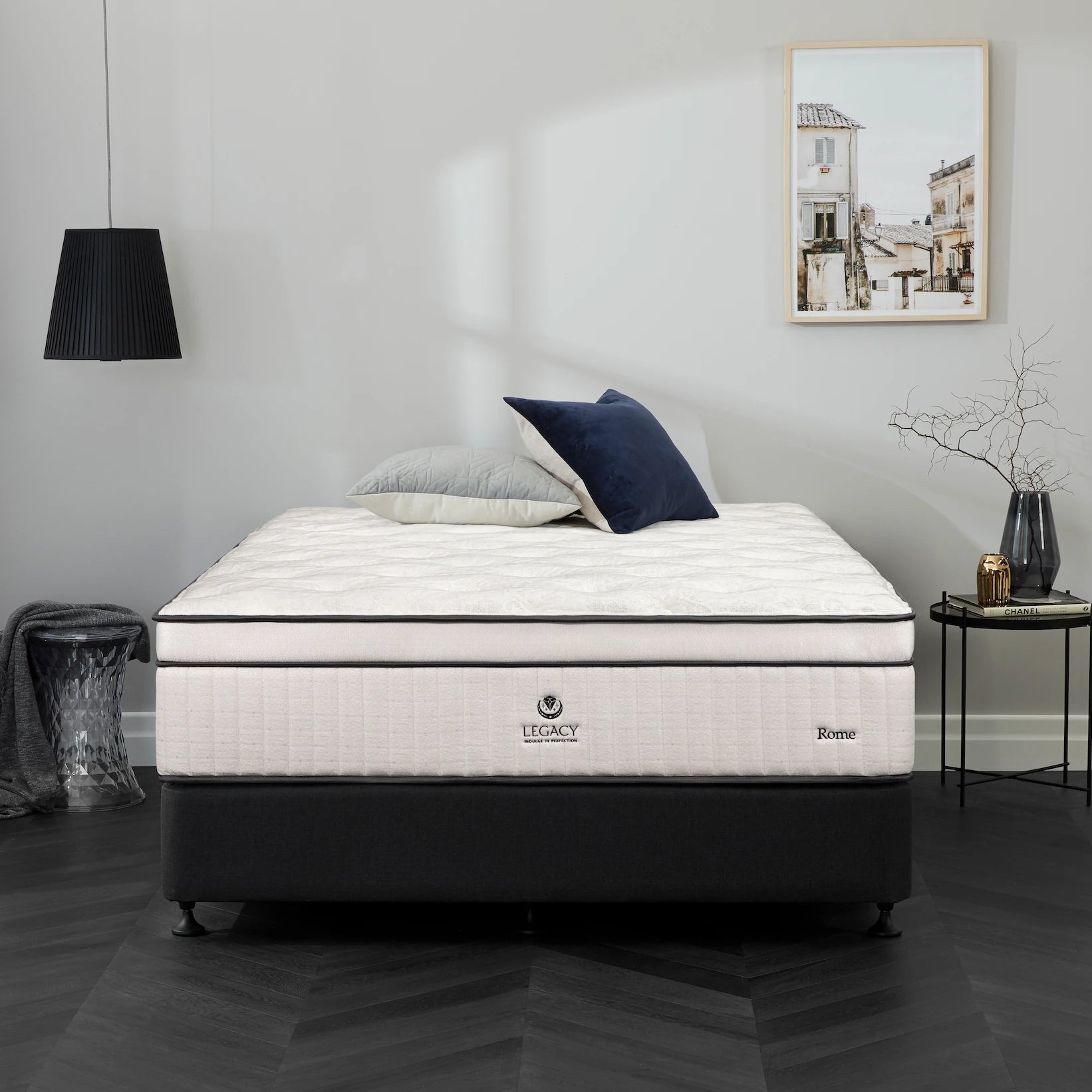 Rendered regency legacy rome mattress front view