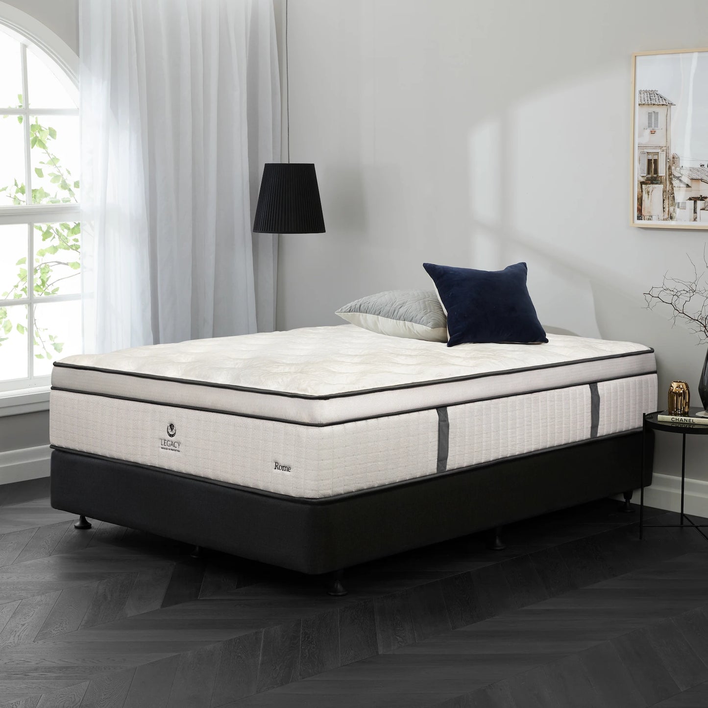 Rendered regency legacy rome mattress side view