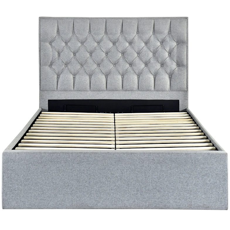 William bed frame - front view