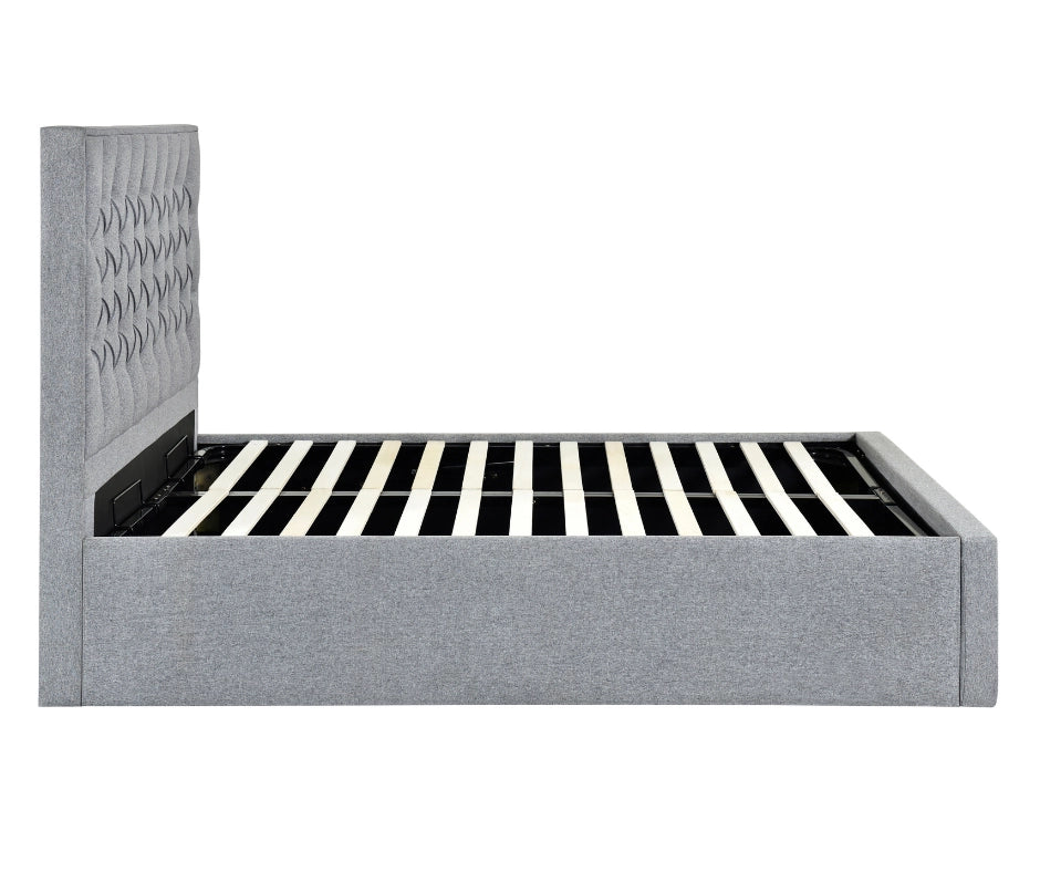 William bed frame - side view