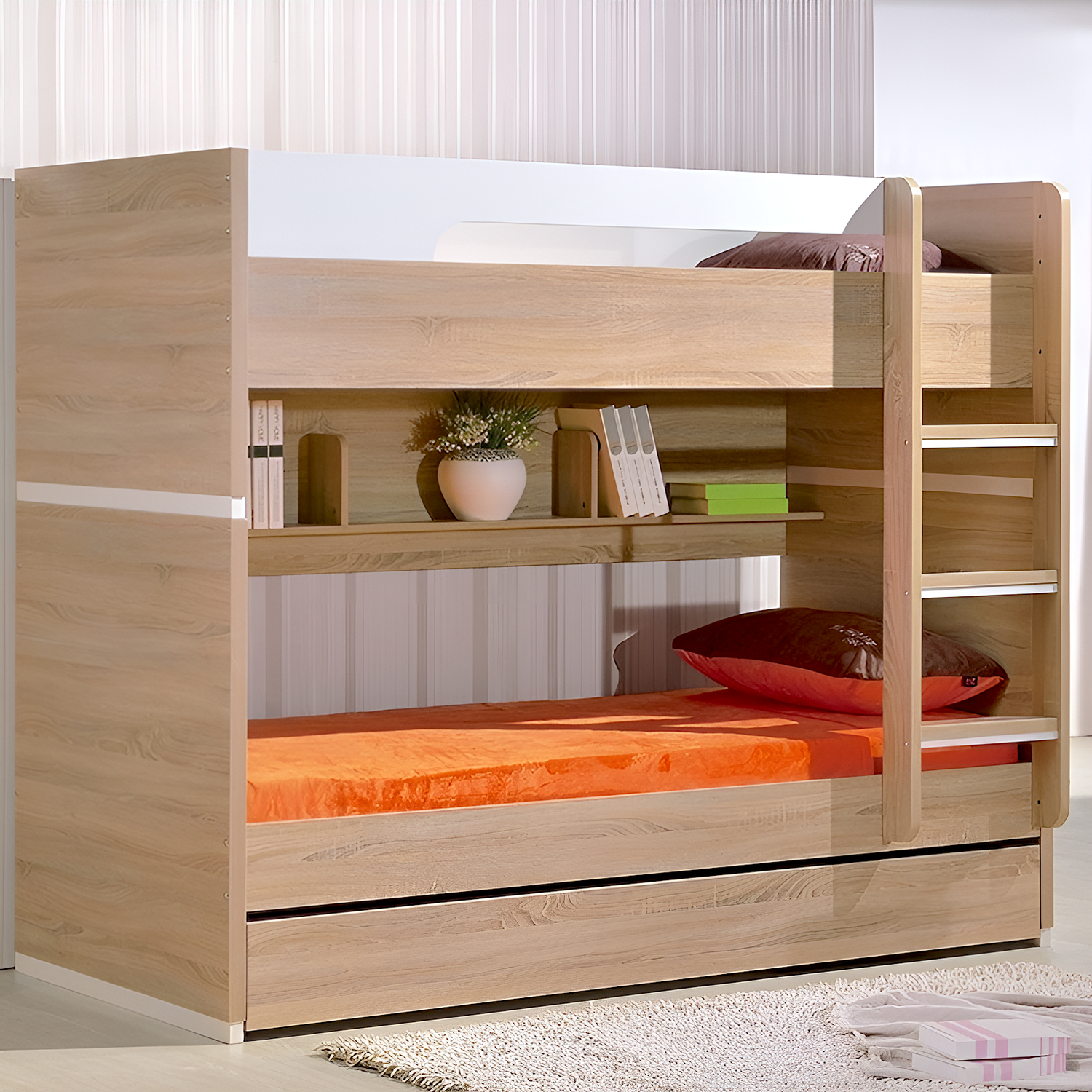 bunk beds for 3 adults