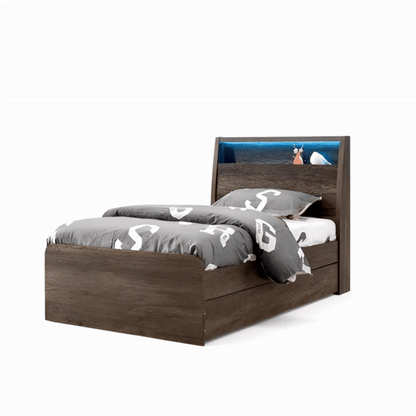 Accent single bed rotating cinematic gif