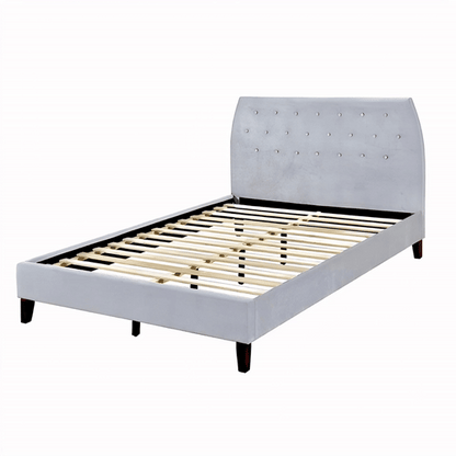 Angela Bed Frame - Plush Velvet
