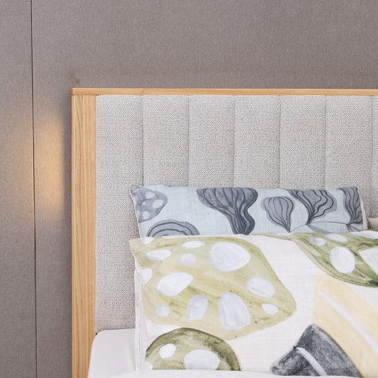 Breeze bed head with LED lights