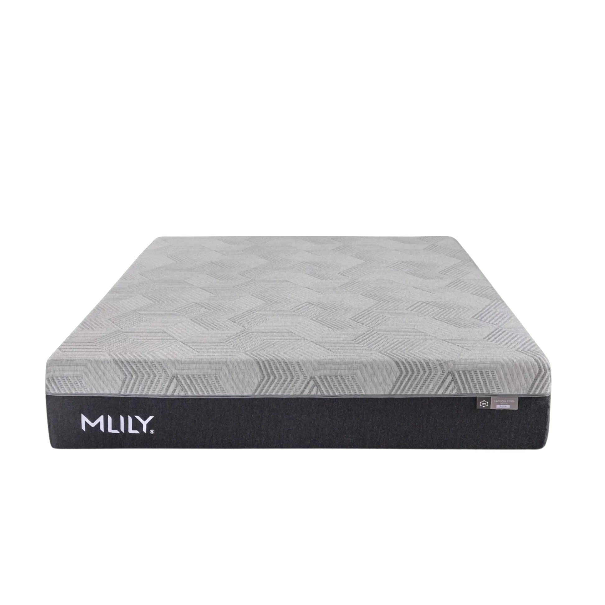Carbon cool mattress front view - mattress only