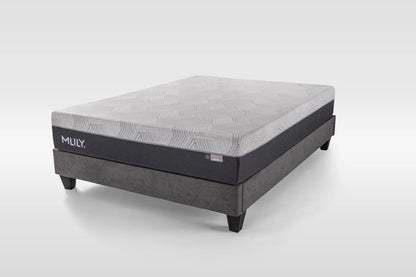 Carbon cool mattress with base side view