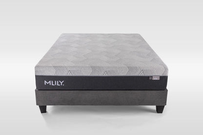 Carbon cool mattress with base front view