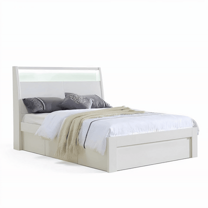 Chicago Bed Frame - Gloss White