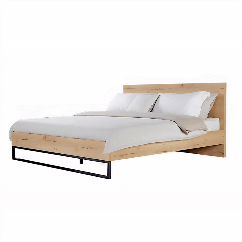 Coogee Bed Frame - Natural Oak