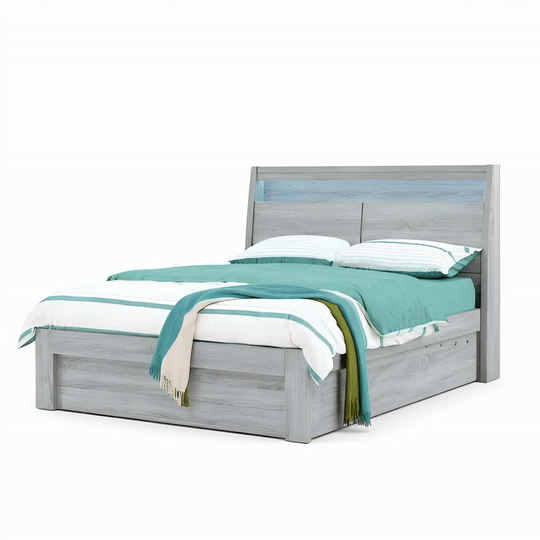 Eden bed frame rotating cinematic gif