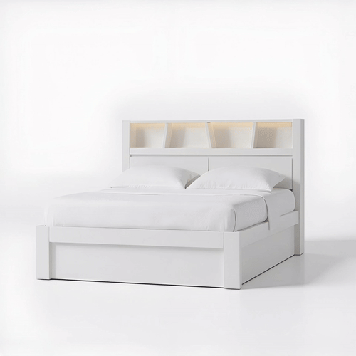 Emma bed frame rotating cinematic gif