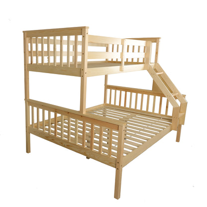 Glebe bunk bed in oak - single over double bunk