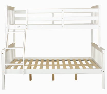 Glebe bunk bed in white (front view)