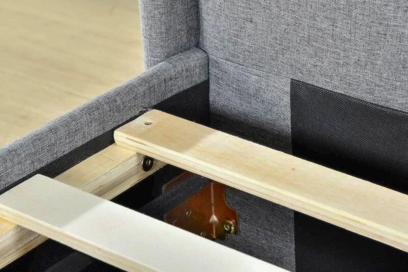 Harvey bed frame with platform slats