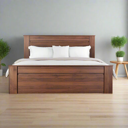 jason double bed walnut