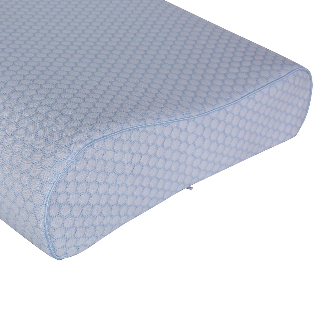 mlily gel infused pillow contour close view