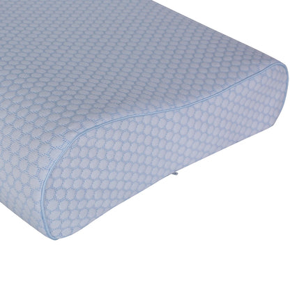 mlily gel infused pillow contour close view