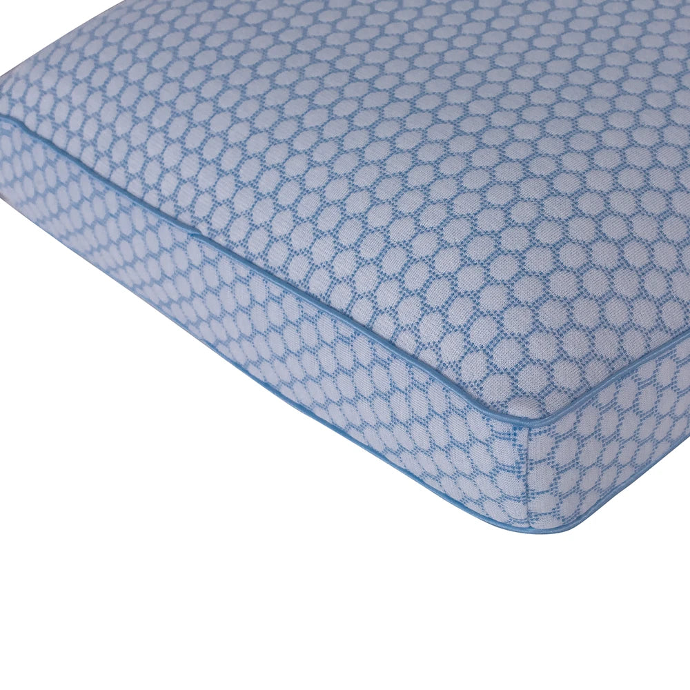 mlily gel infused pillow traditional close view