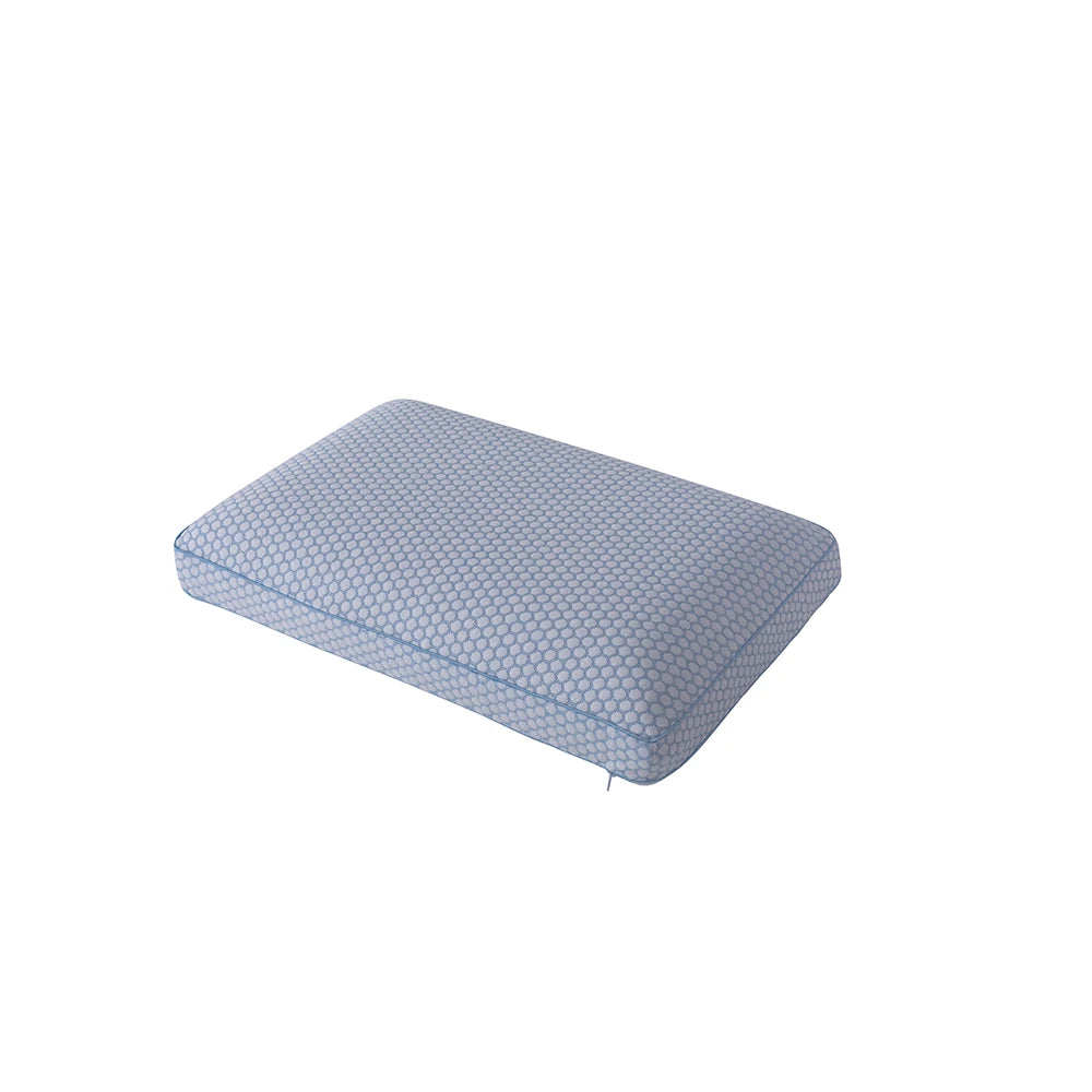 mlily gel infused pillow traditional side view