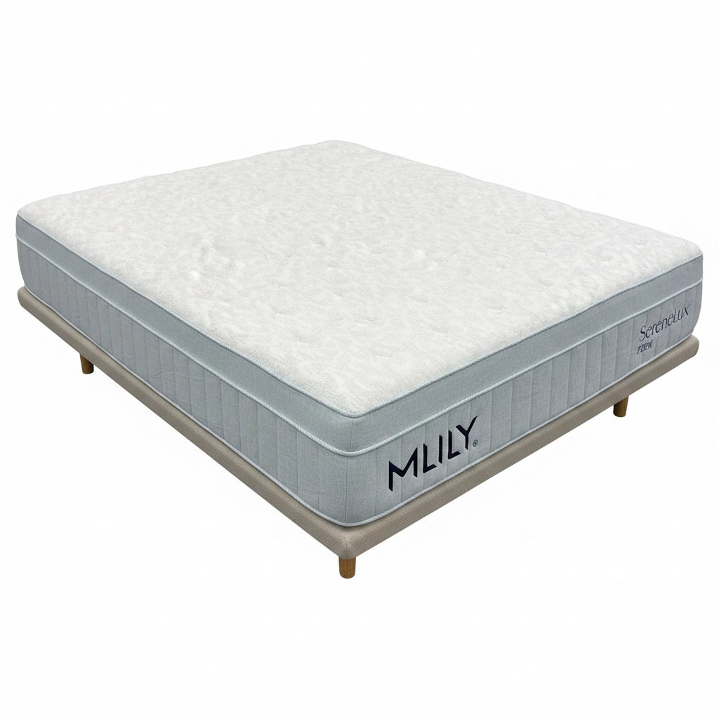 Mlily SereneLux mattress left side view