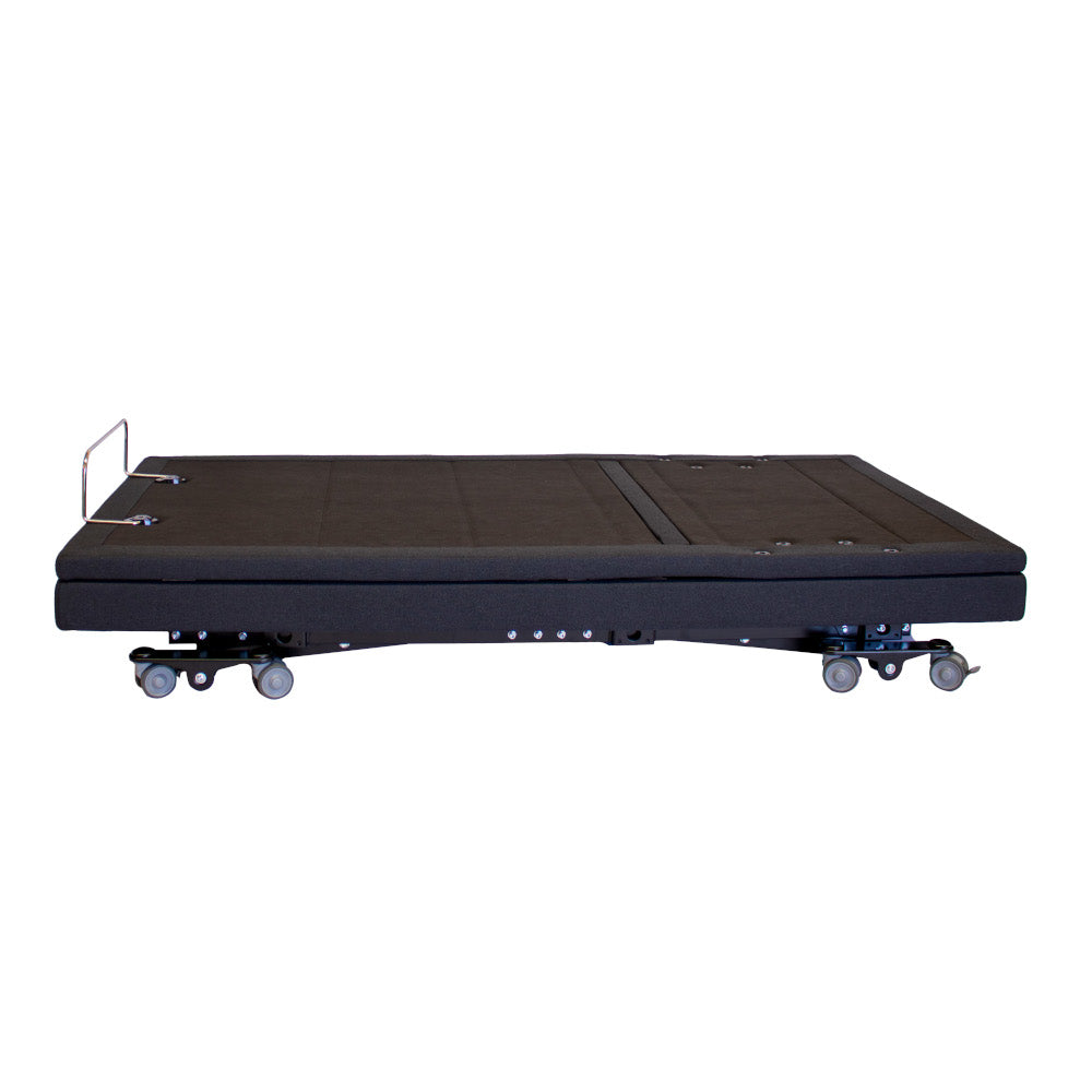 Mlily lolo adjustable base in flat position view