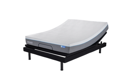 Polar wave foam mattress with adjustable base