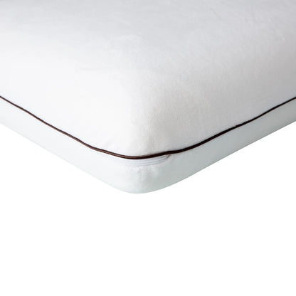 rebound smart foam pillow close up view