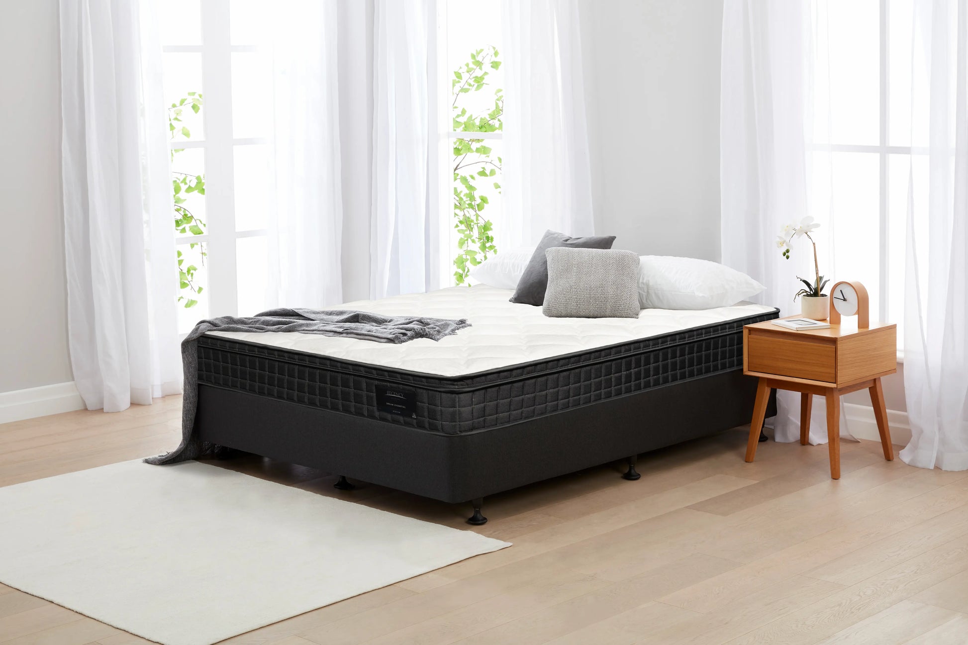 regency dream essential mattress ensemble side view
