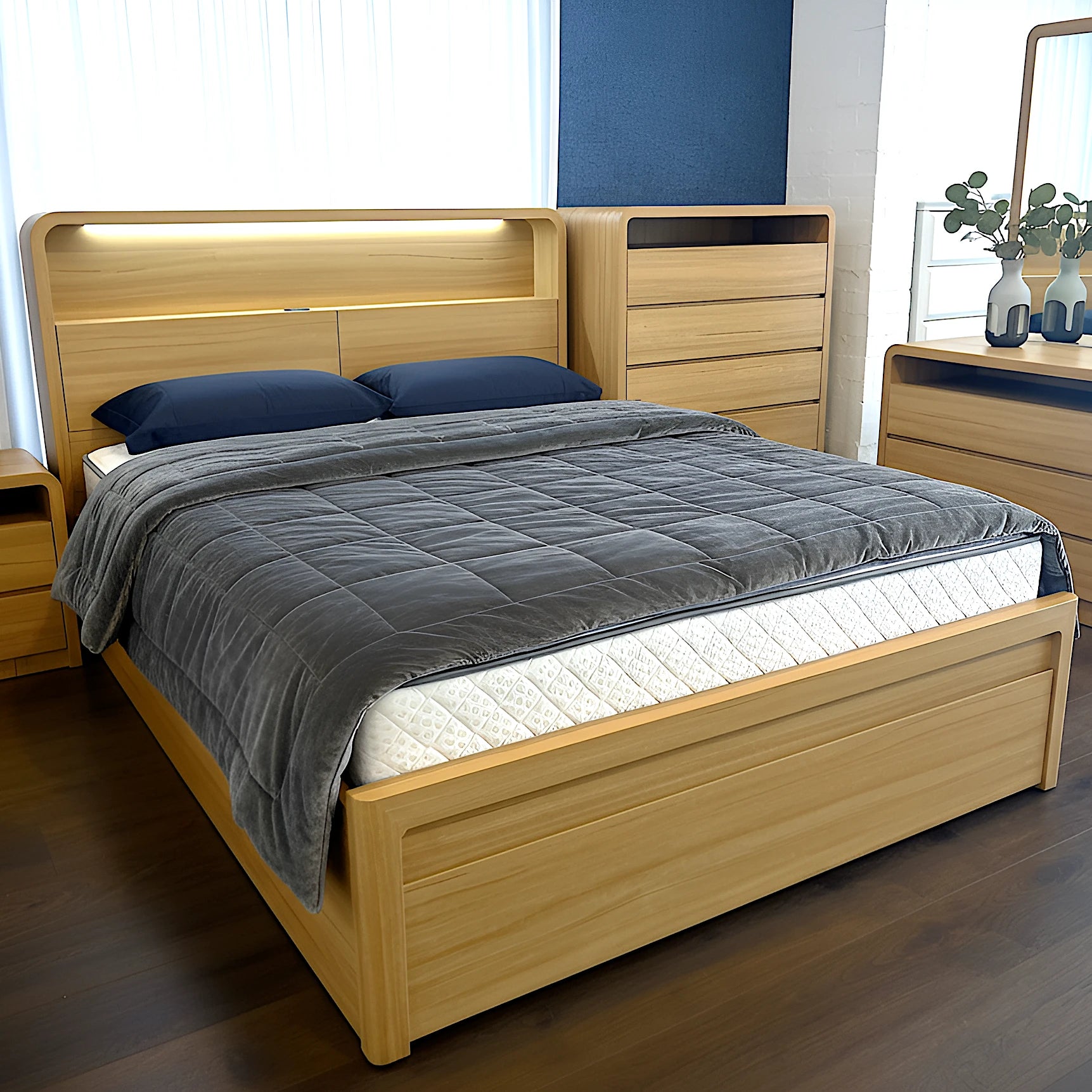 Trendy bed frame