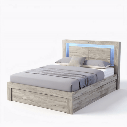 Victoria Bed Frame - Washed Oak