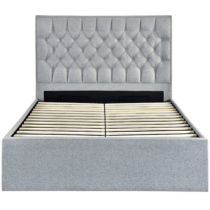 William bed frame - front view