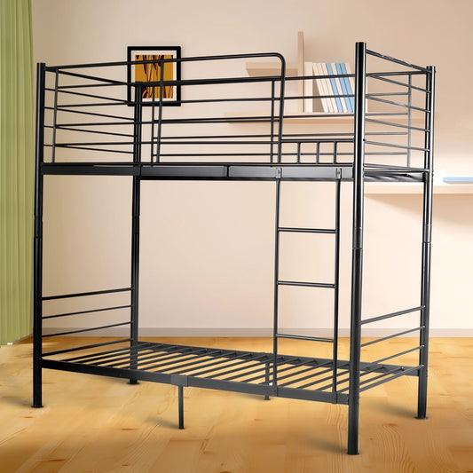 City metal bunk bed - available in single and king single size