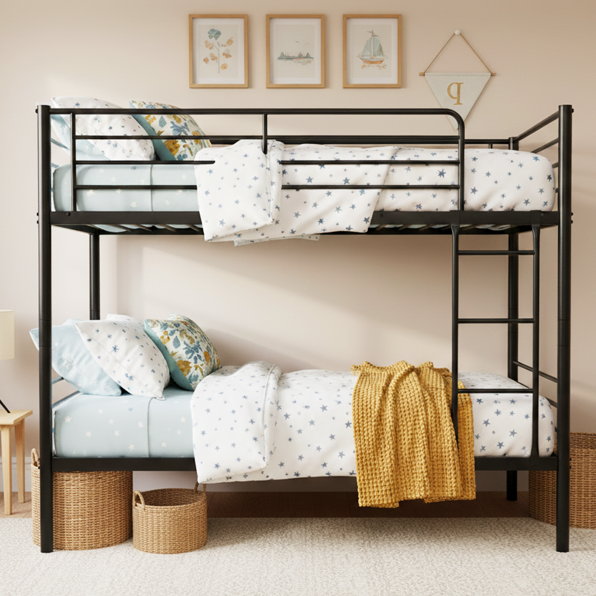 city king single bunk bed with mattress
