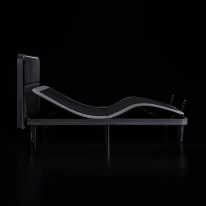 ergodynamic adjustable base queen size side view