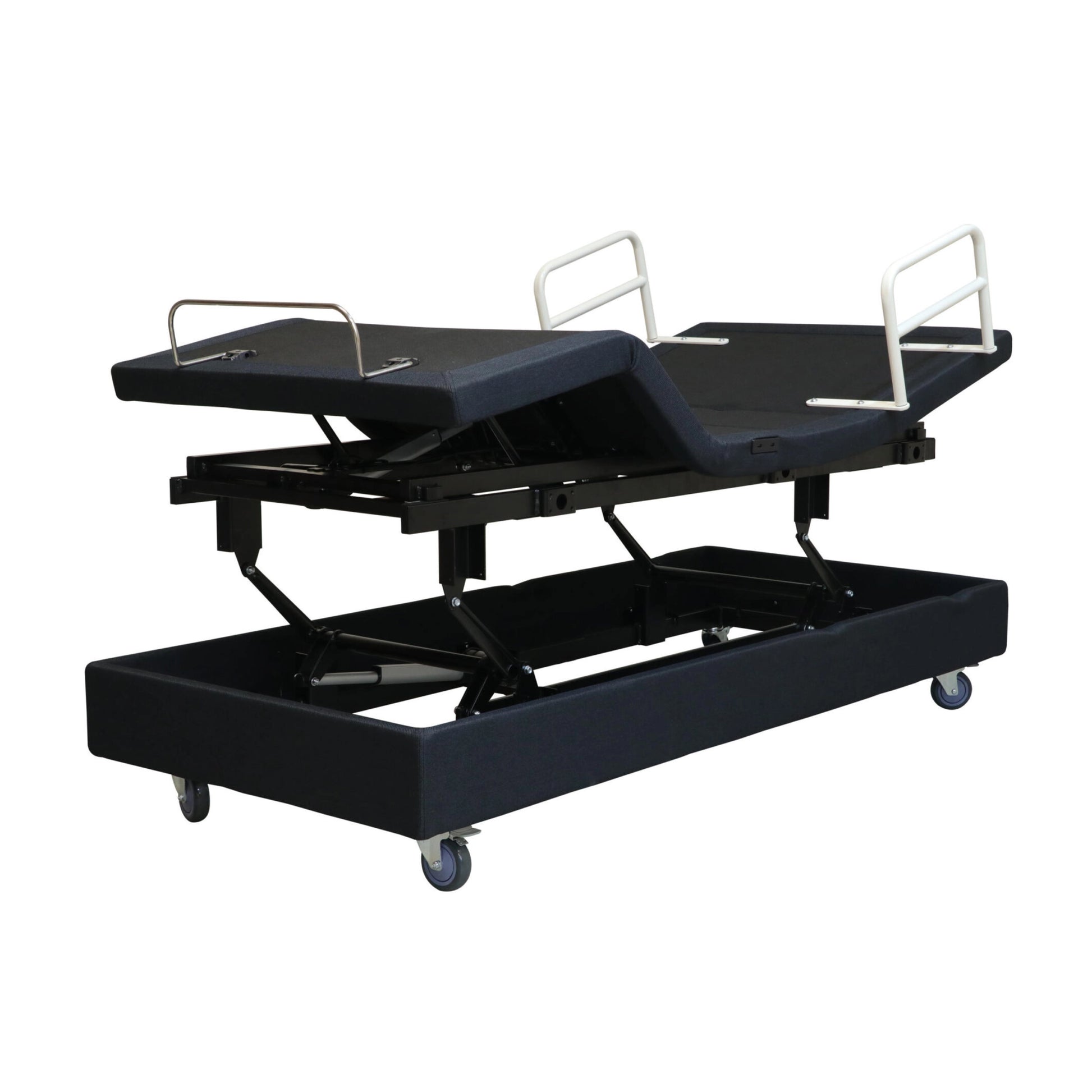 iActive hilo adjustable lift bed king single raise up view