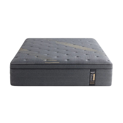 mlily onxy plush queen mattress front view